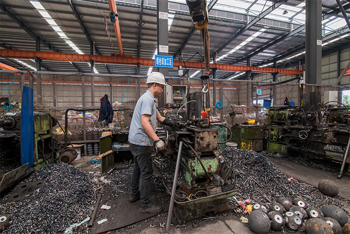 丽水网架配件-螺栓球加工车间